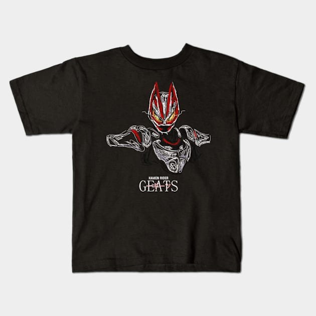 Kamen rider Geats Kids T-Shirt by Sayan Graphic